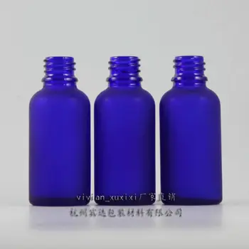 50pcs 30ml modrá mliečneho Skla Esenciálny Olej, Fľaša, Bez akýchkoľvek spp ,sklenené nádoby 18 mm