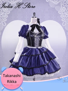 Irelia H Obchod Takanashi Rikka z Lásky Chunibyo Iné Bludy Anime Cosplay Kostým Gothic lolita šaty žena