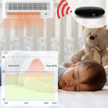 WIFI Tuya Inteligentné Senzorové Ovládanie, klimatizácia, TV, Smart Home Infračervené Univerzálny Diaľkový ovládač Pre Alexa Domovská stránka Google