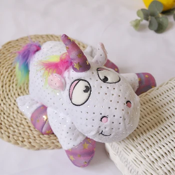 Kawaii Dúha Unicorn Plyšové Hračky Mäkké, Vypchaté Cartoon Zvierat Kôň Dieťa Pegasus Bábiky Narodeninám Darčeky pre Deti Deti