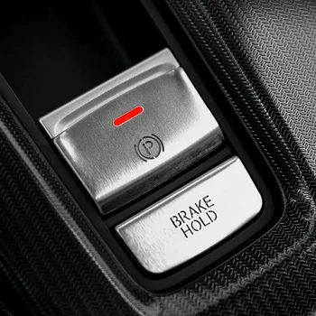 Stredovej Konzoly Výstroj Panel Tlačidlo ručnej brzdy Kryt Výbava Hliníkové Nálepky na 11. Gen Honda Civic 2022