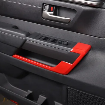 Auto Styling ABS Uhlíkových vlákien Auto Vnútorné Dvere Dekorácie Panel Nálepka Pre Toyota Tundra 2022-2023 Auto Interiérové Doplnky