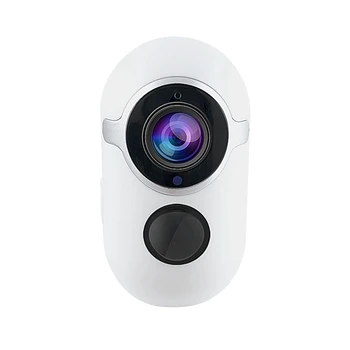 Tuya Wifi Kamera 2MP, Batéria Vonkajší KAMEROVÝ systém Nočného Videnia Bezpečnostný Dohľad IP66 Vodotesný Fotoaparát Nízky, Fotoaparát