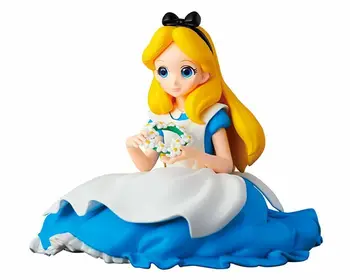 Bandai Pravé Anime Disney Princezná Alice V Krajine Zázrakov, Akčné Figúrky Model Zberateľskú Ozdoby, Hračky Pre Deti Darček K Narodeninám