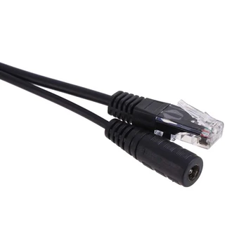 20 Párov POE Splitter Injekčných Napájanie Pasívny Power Over Ethernet RJ45 Kábel Adaptéra 12-48v POE Kábel Pre IP Kamery