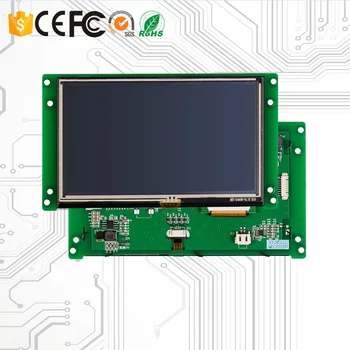 KAMEŇ 5.0 Inch TFT LCD Displeja Modul s Dotykovým displejom+ Program + Regulátor Doska + Sériové Rozhranie pre Priemyselnú
