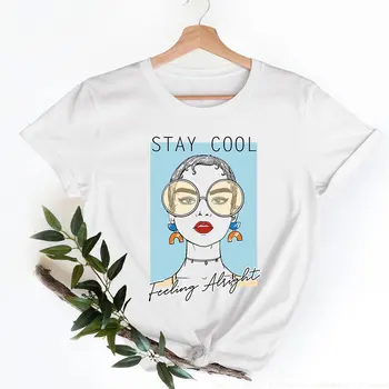 Móda Žena Avatar Tlač Krátke Sleeve T-shirt Žena Pohodlné, Vysoko Kvalitné Tees Ženy Y2K Oblečenie Žena Harajuku Oblečenie
