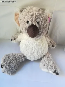 Krásne kreslené šedá koala veľké 45 cm plyšové hračky mäkké bábiky hodiť vankúš hračka darček k narodeninám h2321