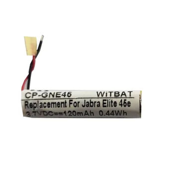 Batérie pre Jabra Elite 45e Headset 3,7 V 120mAh