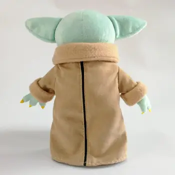 Disney Star Wars Plnené Plyšové Hračky Dieťa Yoda Grogu Obrázok Mandalorian Yoda Hračka Bábika Kreatívny Darček Pre Dieťa Darček