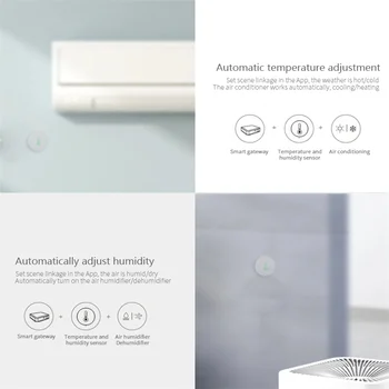 Tuya ZigBee Smart Home Snímač Teploty Vlhkosti Snímač S LED Displej Pracuje S Alexa Domovská stránka Google Inteligentný Život App Zigbee Hub