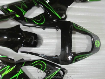 Zadarmo prispôsobiť kapotáže držiak pre Yamaha YZFR1 00 01 zelená čierna horské nastaviť YZF R1 2000 2001 LK41
