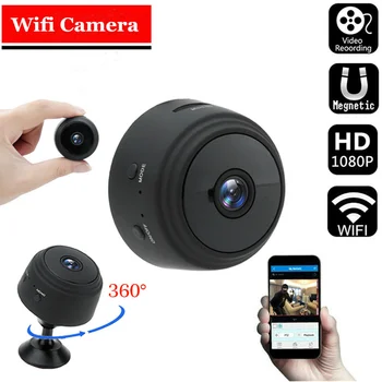 A9 Fotoaparát, WiFi HD voice recorder-Hlasový Záznamník Bezdrôtový Mini Kamera Video Dohľad Siete Fotoaparátu Smart Home Video Dohľad Originálne