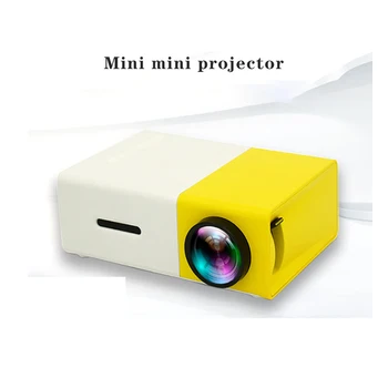 YG300 Pro Led Mini Projektor 480X272 Pixelov Ondersteunt 1080P Hdmi Usb Audio Draagbare Home Media Video Speler