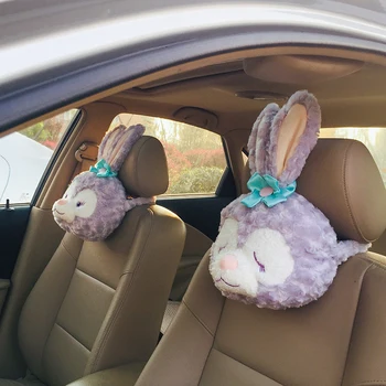 Stellalou králik plyšový vankúš hračka roztomilý králik plnené auto vankúš bábika krásne Bunny deka darček pre priateľku, Helloween prítomný
