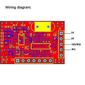 Náhradné HID Čítačka Kariet Modul WG/ UART 125Khz