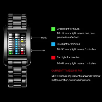 BOAMIGO Značky Hodinky Módne Mužov Tvorivé Sledujte Muž LED Digitálne Hodinky Muž Strieborné Oceľové Pásmo náramkové hodinky Relogio Masculino