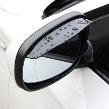 2 ks PVC Auto Späť Zrkadlo Obočie Daždi Kryt nálepka Pre Mini Cooper Krajana Clubman R55 R56 R57 R58 označenie špecifického rizika r59 R60 R61 príslušenstvo