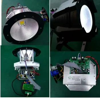 Profesionálne Javisko, Osvetlenie, UV Black COB LED Pan Môže RGBWA + UV Par64 6in1 DMX 100w LED COB Par 150w LED Fáze Svetlo
