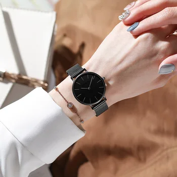 CRRJU Nový Pár Sledovať Top Značky Japonsko Pohyb Módne Náramkové hodinky Vodotesné Gentleman hodinky Dámy Nádherné Quartz Hodiny
