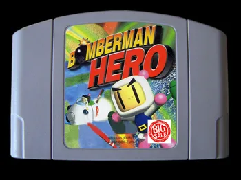 64 Bitových Hier ** Bomberman Hrdina ( angličtina PAL Verzia!! )
