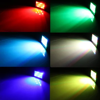 18 LED RGB Strobe Lights DJ Party Dovolenku Vianočné Dekorácie Svetla Music Club Aktivované Zvukom Flash Fáze svetelný Efekt