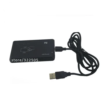 15 druhov výstupný formát USB 125KHZ RFID Reader EM4100 TK4100 125khz ID Bezkontaktné Karty Podpora