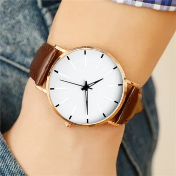 Nový Minimalistický Pánske Hodinky Business Hodinky, Luxusné Značky človek pozerať napodobeniny značiek Kožené Quartz Darček náramkové hodinky Montre homme
