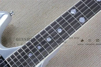Pôvodné Vlastné Elektrické Gitary, Basy,RZK500 Gitara Sliver, Lipa Telo Tremolo Most Shell Vložkou