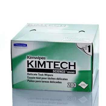 10box Kimwipes Dustfree Papier Anti-Statické Optického Vlákna na Čistenie Objektívu Utieranie Papiera Odstránenie Prachu netkanej Textílie 110 * 210
