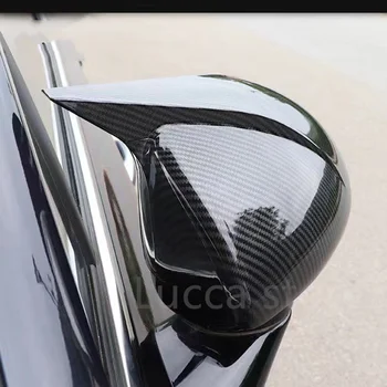 2 KS pre Hyundai Sonata dn8 2020 2021+Carbon Fiber Auto Spätné Zrkadlo Pokrytie Spp Bočné Zrkadlo Pokrytie Výbava auto príslušenstvo