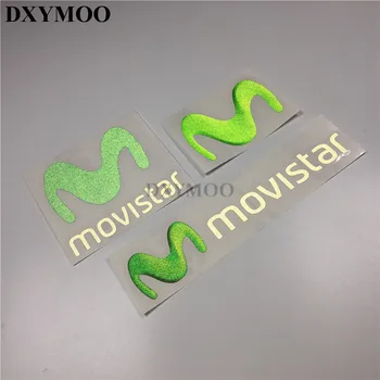 Auto Samolepky Moto GP Racing Motocykel, Auto Styling Vinyl Odtlačkový Nárazníka Vodotesný pre Sponzora Movistar