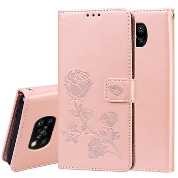 Kožené Peňaženky Flip puzdro Pre Xiao POCO X3 Prípade Držiteľa Karty Magnetické Knižné Pre Xiao POCO X3 X 3 X3 NFC puzdro Coque