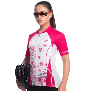 2018 Ženy Cyklistické Oblečenie Žien Maillot Ciclismo Letné Vonkajšie Športové Požičovňa Bicyklov Jersey A Silica GEL Pad Šortky WM10