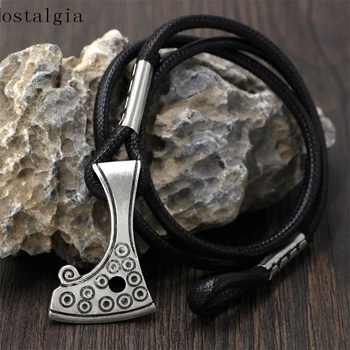 Severskí Viking Šperky Mjolnir Thor ' s Hammer Náramok Amulet Pánske Kožené Náramok sekera Pohanské Sekira Perun Slovanské Viking Náramok
