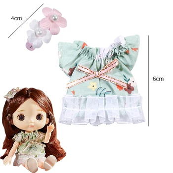 16 cm Bábiky Oblečenie Princezná šaty, Detské Oblečenie, Bežné Denné Príslušenstvo Sukne Hračky pre Dievčatá Diy Darček