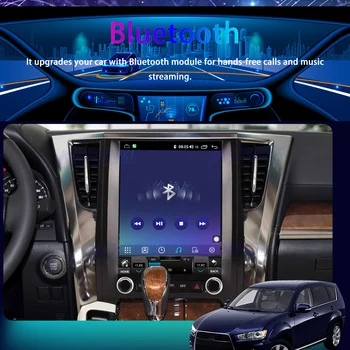 Tesla Obrazovke Android, 10.0 Auto Rádio Stereo Pre Toyota Alphard A30 2013 na roky-2020 Auto Multimediálny Prehrávač, GPS Navigáciu, Vedúci Jednotky