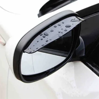 Auto nálepky spätné zrkadlo dažďový štít pre Volkswagen VW JETTA MK5 MK6 GOLF 5 6 7 GLAXAY TIGUAN PASSAT B5 B6 B7 B8