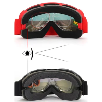Hot Predaj Predpis Lyžiarske Okuliare Rx Vložte Optický Adaptér Flexibilné Predpis Lyžovanie Objektív Ohybný Rám Motocykla Okuliare