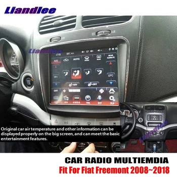 Pre Fiat Freemont 2008~2018 Android, Auto Rádio, CD prehrávač DVD Prehrávač, GPS Navigáciu, aplikácia Mapy Fotoaparát OBD TV Obrazovky Multimédiá