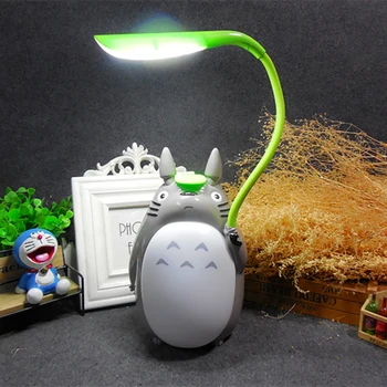 2022 nové Kreslené LED Nočné Svetlo Kawaii Totoro Lampa USB Lampa na Stôl písací Stôl Lámpar pre Deti Darček Domova Novinka Svietidiel,