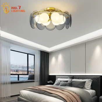 Taliansky Dizajn Minimalistický Atmosféru Okrúhle Stropné Svietidlo Postmoderných Retro E27 LED Stropné svietidlo pre bývanie//Jedáleň, Spálňa