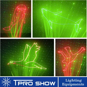 Svadobné Laserové Svetlo Projektor Hviezd Animácie Fáze svetelný Efekt RG Farba Pohybujú Laserového Skenovania Na Vianoce Club Disco