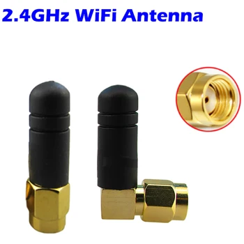 2 KS 3Dbi 2,4 Ghz WIFI Anténa SMA Male Router Bluetooth Antény Bezdrôtového Modulu 2.4 G Anténa Vonkajšie Vzdušné