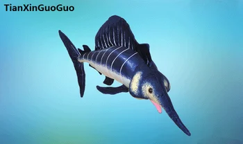 Veľké 110 cm cartoon sailfish plyšové hračky mäkké bábiky hodiť vankúš darček k narodeninám s0146