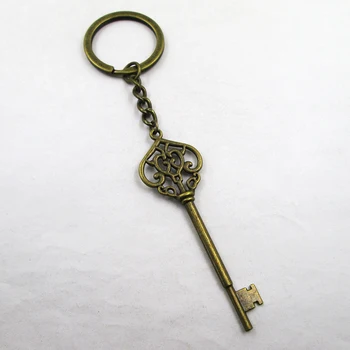 3ks/veľa Antické Bronzové obrovský kľúč charms prívesky najlepšie frined,k narodeninám ,prívesok keychain