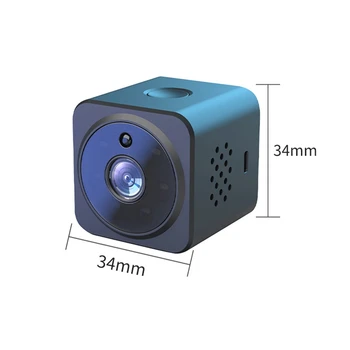 Mini Wifi Kamera Full HD Dva Spôsoby, ako AUDIO 5Hours 1080P Bezdrôtové IP Kamery Detekcia Pohybu Videa DV Live