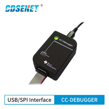 CC-DEBUGGER CC2511F32 USB SPI ZigBee Programátor Ladenie Stiahnuť Nástroj CC2531 1.2-3.6 V