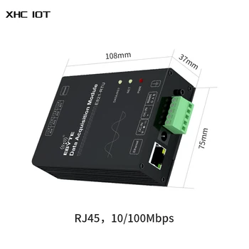Digitálny RS485 RJ45 4 Kanálový Vstup Modbus TCP RTU Bezdrôtový Transparentné Vysielač Modem s Ethernet port E821-RTU(0400-ETH)