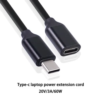 3A USB C Mužov a Žien 10Gbps Gen2 USB 3.1 Rozšírenie Údajov Rýchle Nabíjanie Kábel Extender Kábel pre Macbook Notebooku Samsung